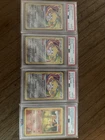 Lot Of 4 PSA Graded Pokemon Cards - Jirachi And 1st Edition Blaines Charmander