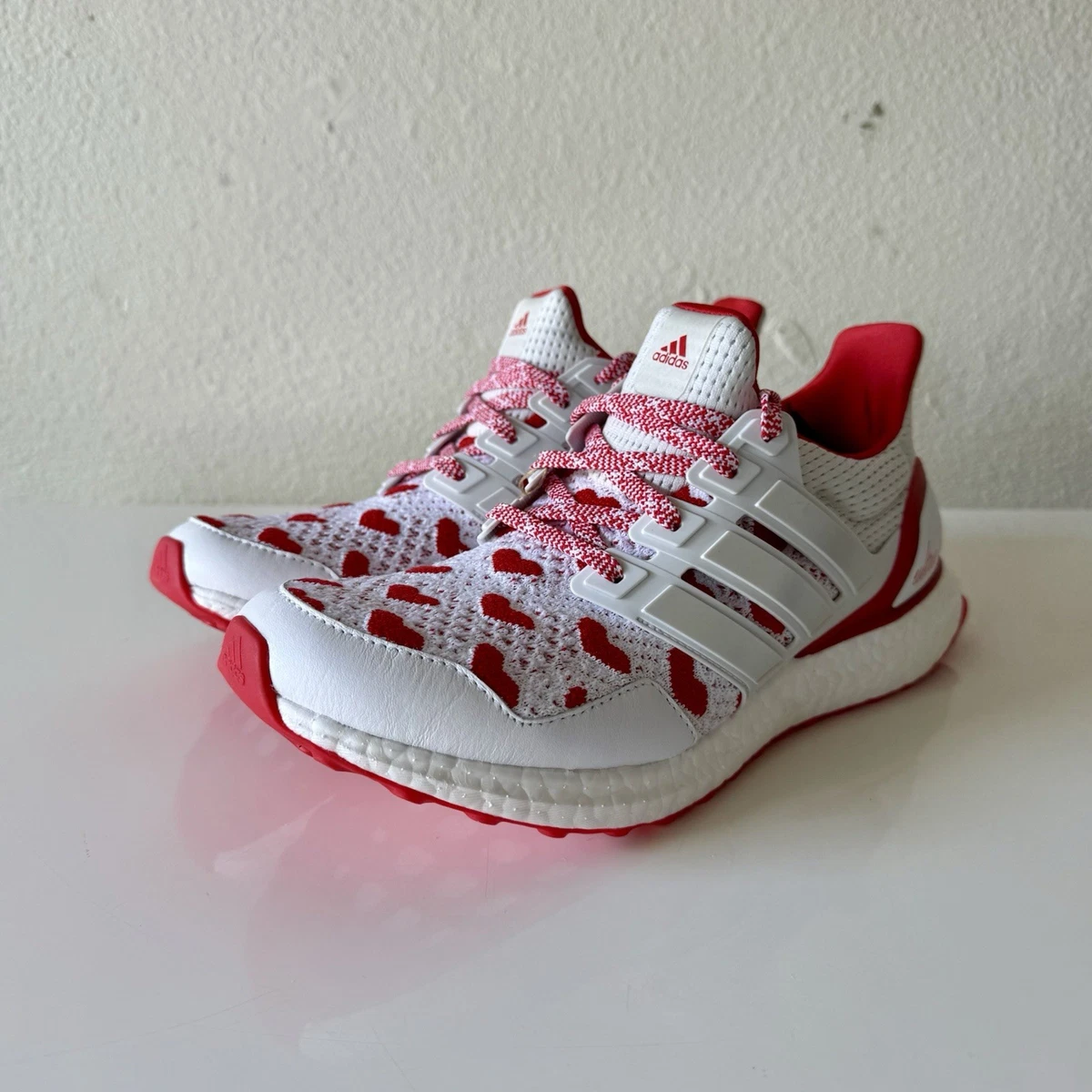 adidas UltraBoost Red Athletic Shoes for Women for sale | eBay