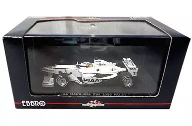 Mini car 143 PIAA NAKAJIMA FN 2006 YKK #31 White RACING CAR COLLECTION 43876]