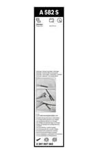 2x Scheibenwischerblatt Flachbalkenwischblatt 3 397 007 582 BOSCH für VW PHAETON