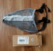 Plyfou Dog Muzzle Mouth Cover Anti Bite Barking Chewing Mesh Mask MEDIUM 
