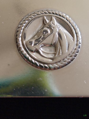 Horse Head Belt Buckle 2.25"×1.25" Child Size, Silver Colored, Made For 1" Belt - Picture 2 of 9