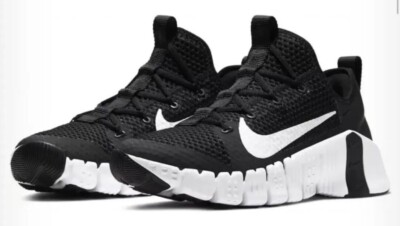 Nike Free Metcon 3 Mens Training Shoes Black White CJ0861  display picture 1