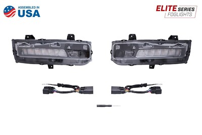 Diode Dynamics Elite Series Combo Amber LED Fog Lights For  18-23 Ford Mustang