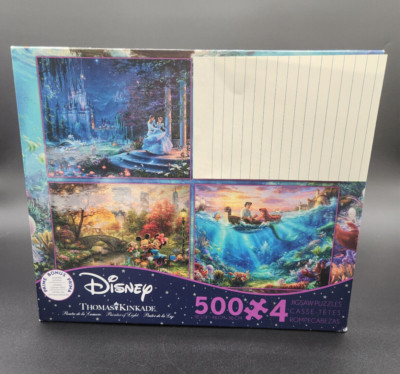 Disney Puzzles 3 in 1 puzzle 500 piece Jigsaw Puzzle 3 pack puzzles NEW ...