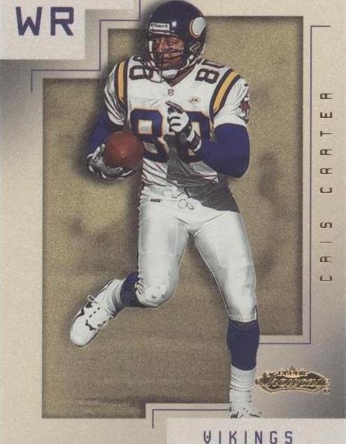 2001 Fleer Showcase Cris Carter #1 - 1 of 2