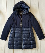 Women's Roberto Cavalli  Padded Coat Navy Blue Color Size Xl New