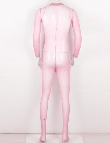 Sissy Mens Mesh See Through Body Stocking Bodysuit Jumpsuit Pantyhose Lingerie - Picture 46 of 121