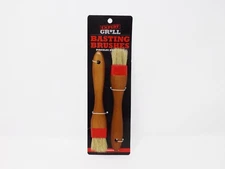 Expert Grill Set of 2 Basting Brushes