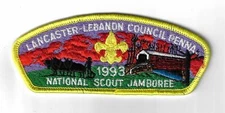 1993 National Jamboree JSP Lancaster Lebanon Council Penna. YEL Bdr. [MK-3912]