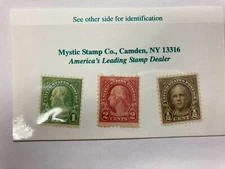 US Scott #551 , 552, 554 Mint-NH