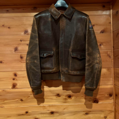 THE REAL McCOY'S A-2 40 M Brown from Japan | eBay