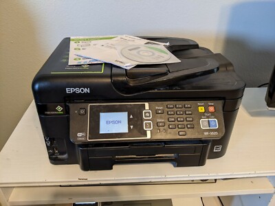 Epson Workforce WF-3620 Wireless All in One Inkjet Printer