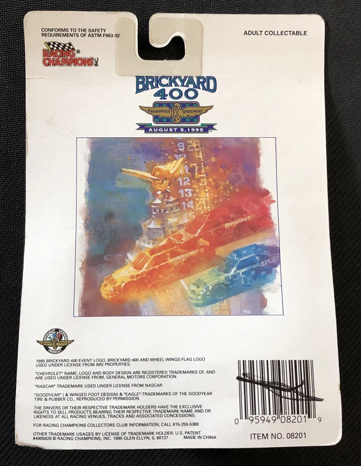 Camión Racing Champions NASCAR #95 Brickyard 400 Indianapolis 1995 nuevo Foto 4 de 4