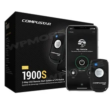 Compustar CSX1900-S LED 2-Way Remote Drone DR-X1 LTE Smartphone Control Module