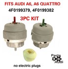 Engine Motor Mount Set For Audi A6 A6 Quattro 3.0L, 3.2L  NON electric, in stock