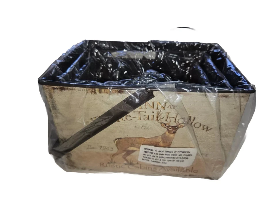 Nesting Tin Boxes Featuring Bear, Deer And Moose Country Core  - Image 4 of 4