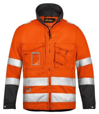 Snickers 1633 orange Warnschutzjacke, Klasse 3