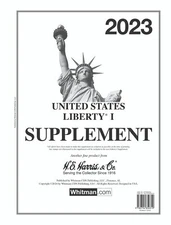 H E Harris Liberty 1 2023 Stamp Album Supplement ( HE HARRIS LIBERTY I 2023 )