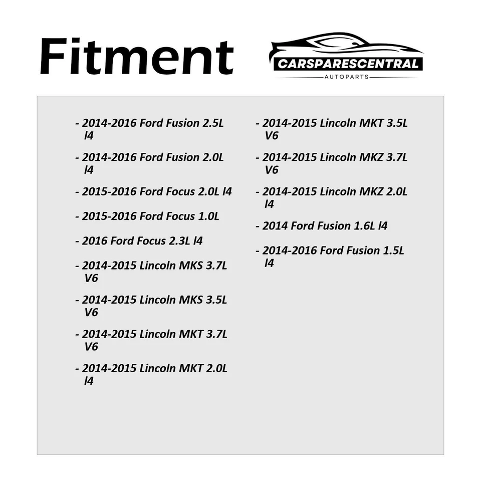 Комплект уплотнительных колец и прокладок системы кондиционирования для Ford Focus 1,0 л 2015-2016 - Изображение 2 из 3