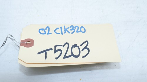 98-02 w208 MERCEDES CLK320 COUPE REAR DRIVER LH QUARTER GLASS BELT MOLDING T5203 - Picture 2 of 9