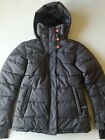 FIREFLY Girls Aquabase Pro  Puffer Ski Snowboard Hooded Jacket Youth Sz L  Gray 