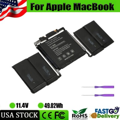 A1819 A1706 BATTERY FOR MACBOOK PRO 13'' A1706 LATER 2016 MID 2017 EMC 3071 3163
