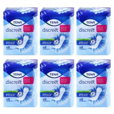 48pz TENA Assorbenti discreet Extra Plus con InstaDry zone - Imagen 1 de 4