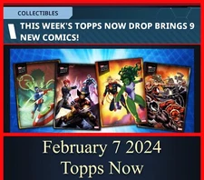 TOPPS MARVEL COLLECT TOPPS NOW FEBRUARY 7 2024 RARE SILVER ONLY! 9 CARD SET