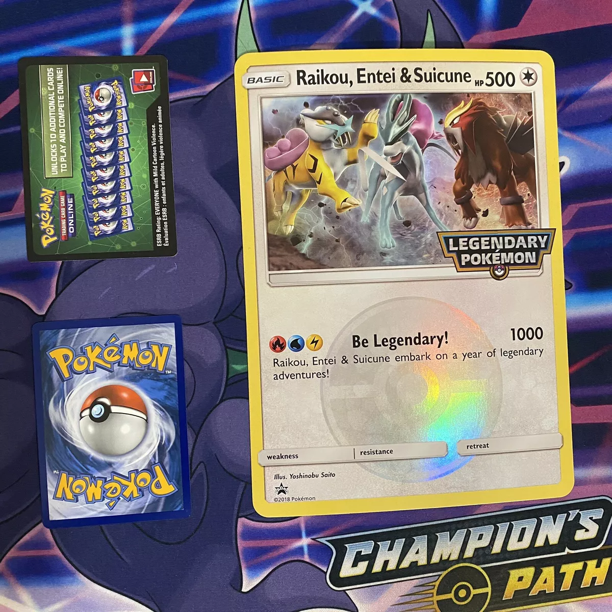 Raikou, Entei & Suicune - Oversized Promo