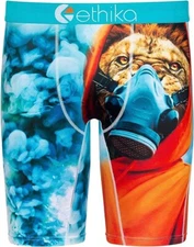 ethika, Shotgun Aqua, Staple Fit, Teal Waistband, Mens Size Large