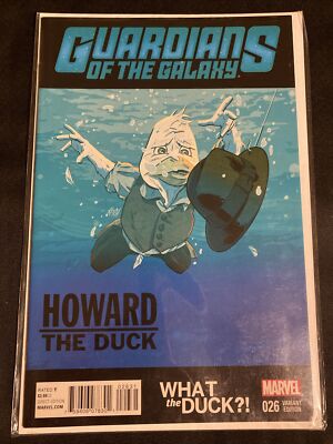 GUARDIANS OF THE GALAXY (2013) #26 - Howard the Duck VARIANT COVER