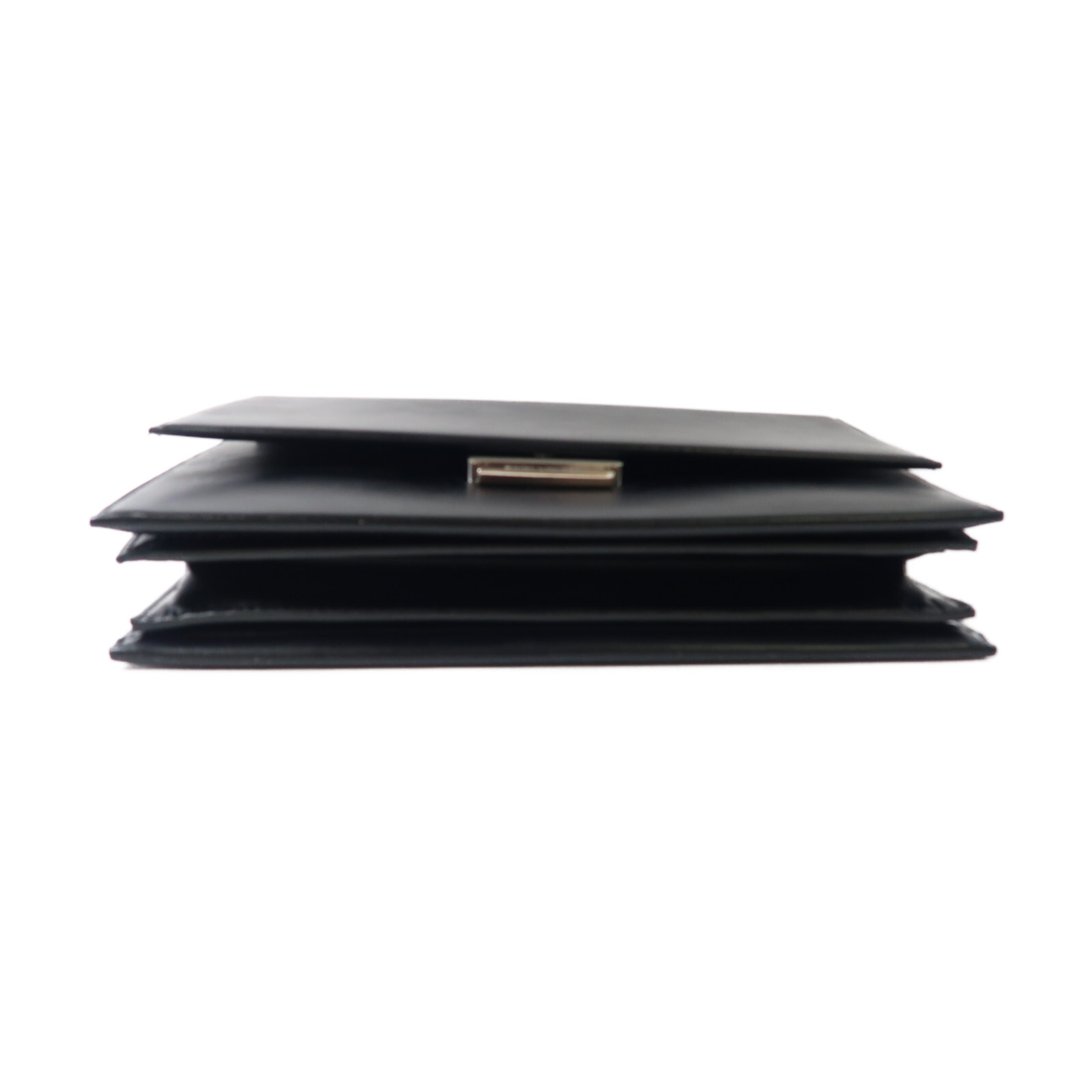 Borsa da lavoro SAINT LAURENT YSL SHW borsa a 2 vie MAWG A00065 Babylon pelle nera