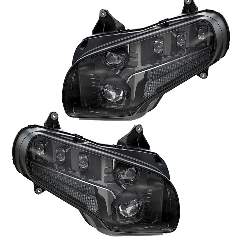 Светодиодная фара дальнего/ближнего света в сборе для мотоцикла Honda Goldwing GL 1800 2001-17 - Изображение 4 из 4