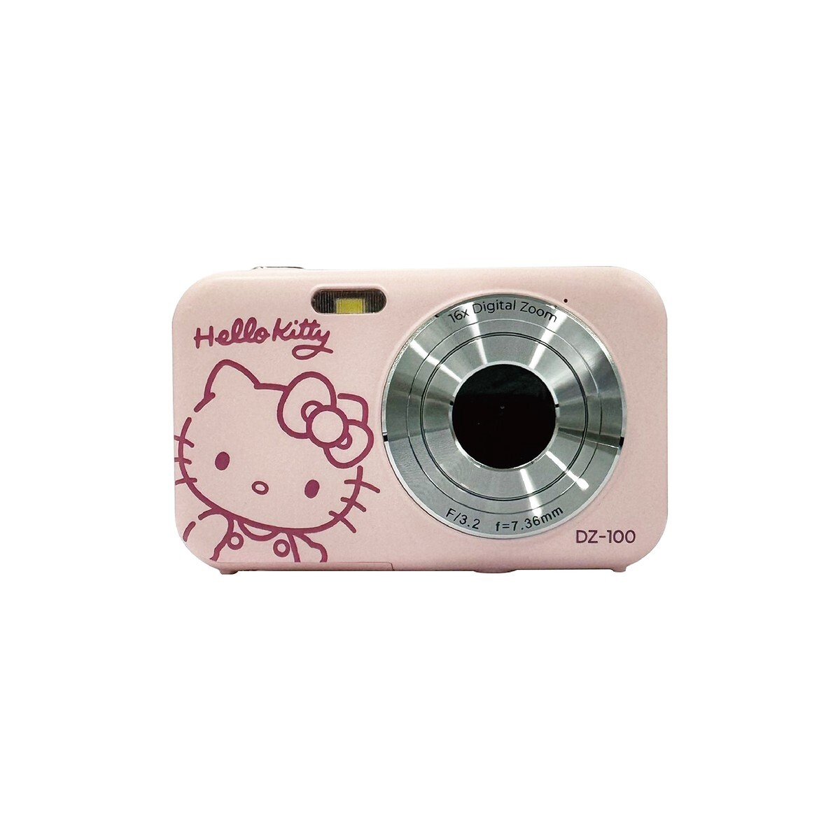YASHICA Compact Digital Camera DZ-100 Hello Kitty Playground Pink