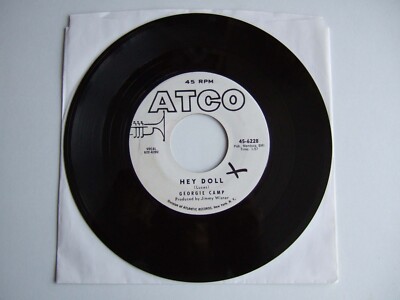 Georgie Camp - Hey Doll / Wonderful - ATCO - Vinyl 7'' 45 RPM