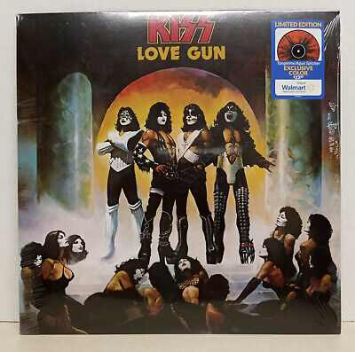 Kiss ‎– Love Gun Limited Edition Exclusive Tangerine Aqua Color  602507391904 | eBay
