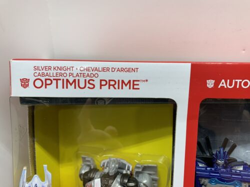 Transformers Age Of Extinction 1-STEP Collection Silver Knight Optimus -2014 NEW - Picture 2 of 9