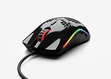 Glorious Gaming Mouse Model O Glossy Black Lightweight Honeycomb design NEW
