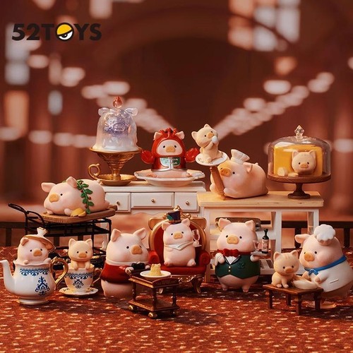 Lulu Pig Sommelier Signature Dish Foodie Etc Five-Star Restaurant Figurine Toy
