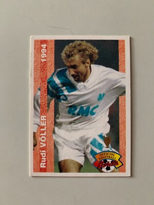 Rudi Völler - Panini Official Football Cards 1994 carta 236 - Preço & Raridade