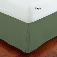 Fancy Collection Queen Size Easy Care Tailored Microfiber 14-inch Bed Skirt Soli on sale Fancy Collection Queen Size Easy Care Tailored Microfiber 14-inch Bed Skirt Soli on sale