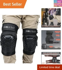 Comfortable Gel-Lined Knee Pads with Quick-Release. Straps - Ultimate Protection