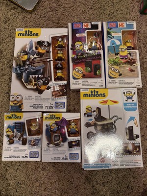 The Mega Bloks Minions 6 set new in box sealed! Shark Bait, Flying Hot Dogs