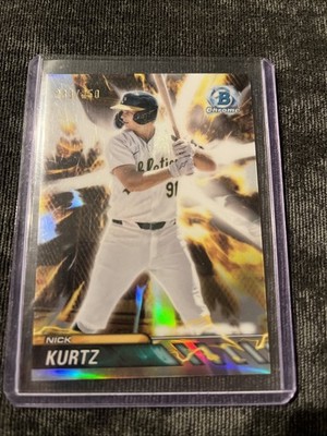 2024 Bowman Draft - Plasma Power Nick Kurtz #PP-2 Refractor /250 (RC)