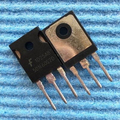 5PCS FGH50N6S2D 50N6S2D TRANSISTOR IGBT N 600V 75A TO-247