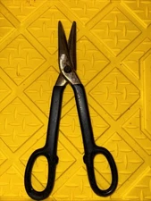 New Ugly  12'' Tinner Snips Craftsman 45462 Nos USA SOFT GRIP HANDLE