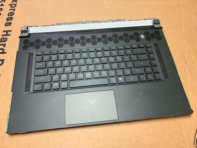 OEM DELL ALIENWARE M17 R4BLACK PALMREST US BACKLIT KEYBOARD BOARD BUTTON 6N1JW