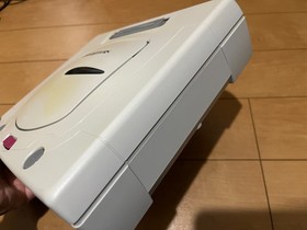 SEGA Saturn Console White Color & Controller with games Japan 0114