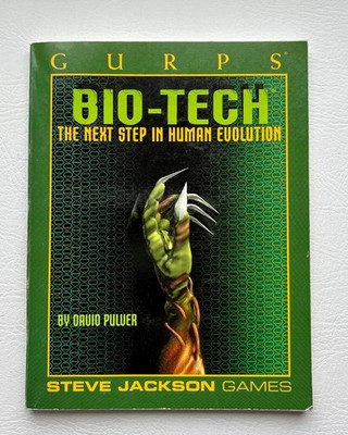 GURPS Bio-Tech First Edition David Pulver Steve Jackson Games